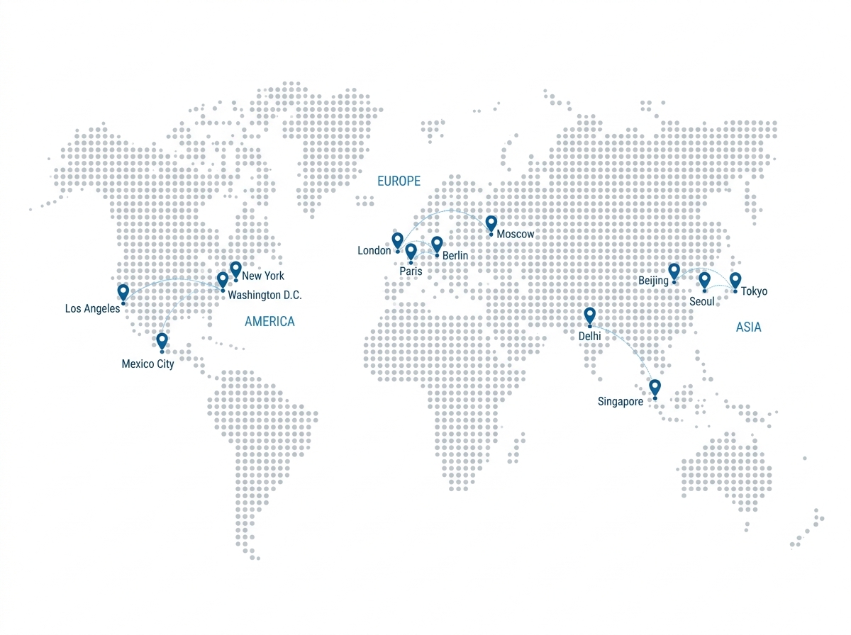 Omi Machine Global İhracat Haritası